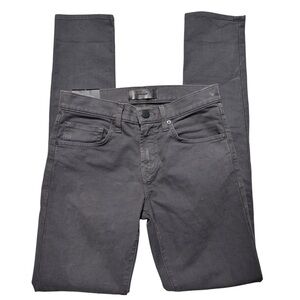 NWT New $185 J Brand Mick Skinny Fit Jeans in Worn Iron Size 28 x 34